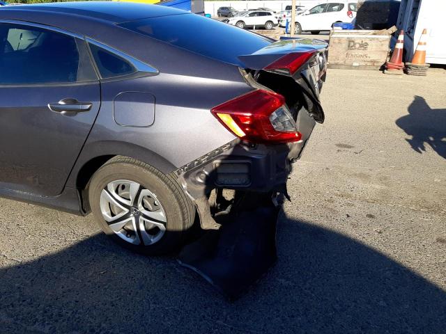 Photo 9 from auction – 2017 HONDA CIVIC LX with VIN 19XFC2F56HE020952