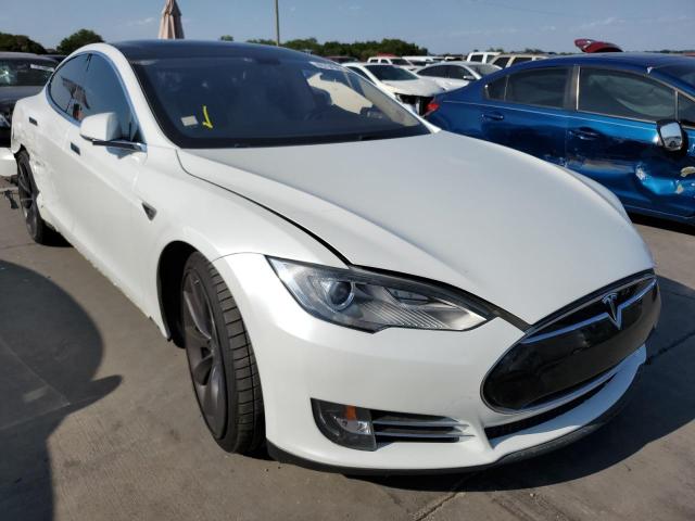 TESLA MODEL S 2013 with VIN 5YJSA1CPXDFP05321 - Photo from auction