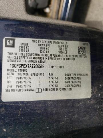 Photo 10 from auction – 2010 CHEVROLET SILVERADO with VIN 1GCPCPEX7AZ286589