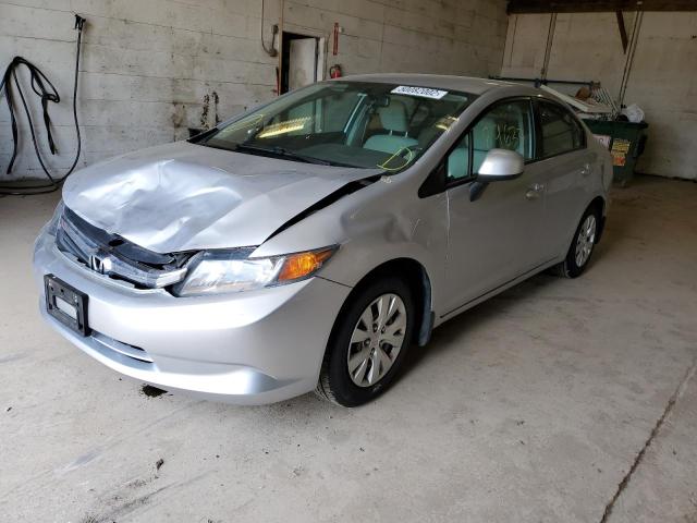 Photo 2 from auction – 2012 HONDA CIVIC LX with VIN 2HGFB2F59CH604280