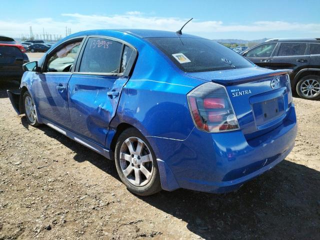 Photo 3 from auction – 2012 NISSAN SENTRA 2.0 with VIN 3N1AB6AP1CL692440