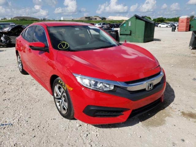 HONDA CIVIC LX 2018 with VIN 2HGFC2F54JH552406 - Photo from auction