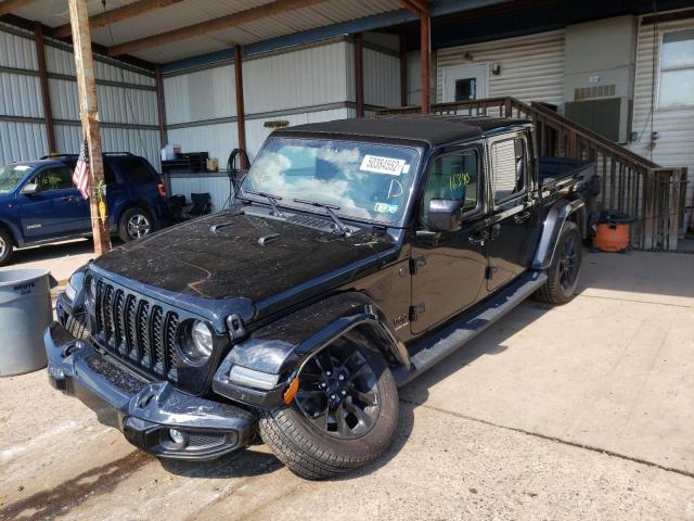 Photo 2 from auction – 2021 JEEP GLADIATOR with VIN 1C6HJTFG9ML571682