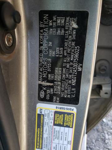 Photo 10 from auction – 2013 KIA SOUL with VIN KNDJT2A53D7596025