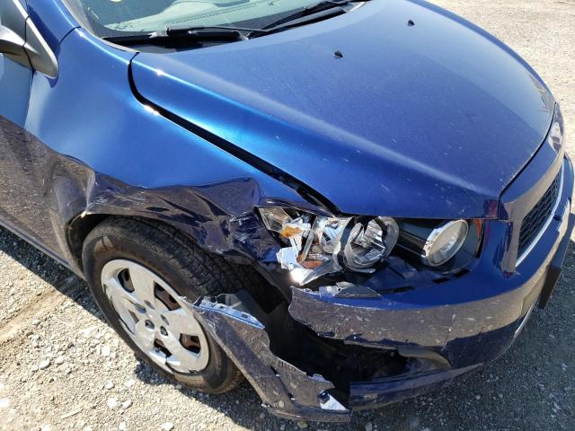 Photo 9 from auction – 2013 CHEVROLET SONIC LS with VIN 1G1JA5SH5D4145141