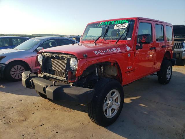 Photo 2 from auction – 2017 JEEP WRANGLER U with VIN 1C4BJWEG9HL507391