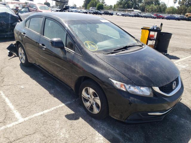 Photo 1 from auction – 2013 HONDA CIVIC LX with VIN 19XFB2F58DE270898