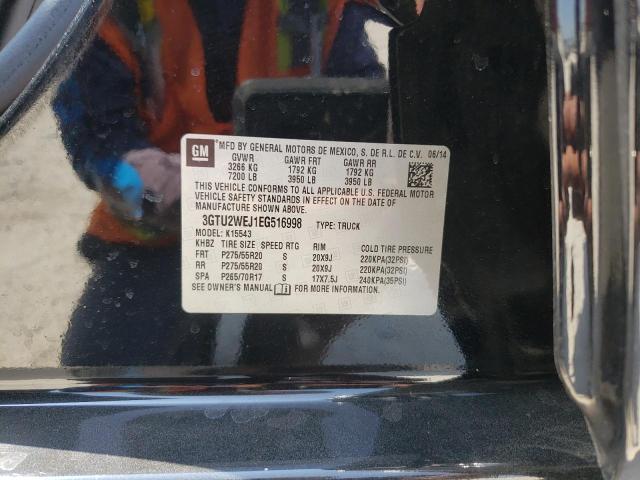 Photo 10 from auction – 2014 GMC SIERRA K15 with VIN 3GTU2WEJ1EG516998