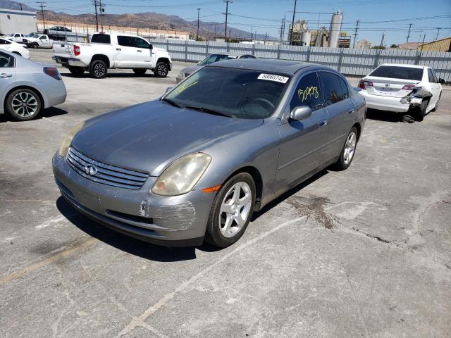 Photo 2 from auction – 2004 INFINITI G35 with VIN JNKCV51EX4M107401