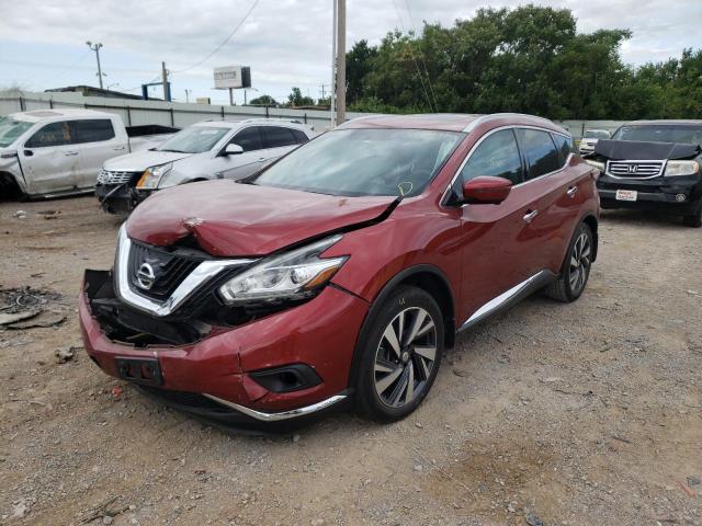 Photo 2 from auction – 2016 NISSAN MURANO S with VIN 5N1AZ2MG4GN105307