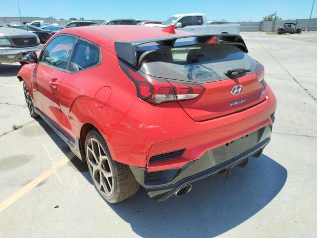 Photo 3 from auction – 2020 HYUNDAI VELOSTER N with VIN KMHT36AH0LU005249