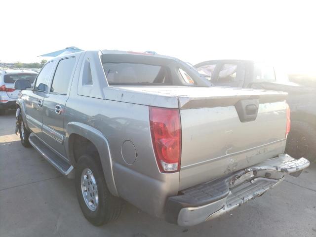 Photo 3 from auction – 2003 CHEVROLET AVALANCHE with VIN 3GNEC13TX3G317414