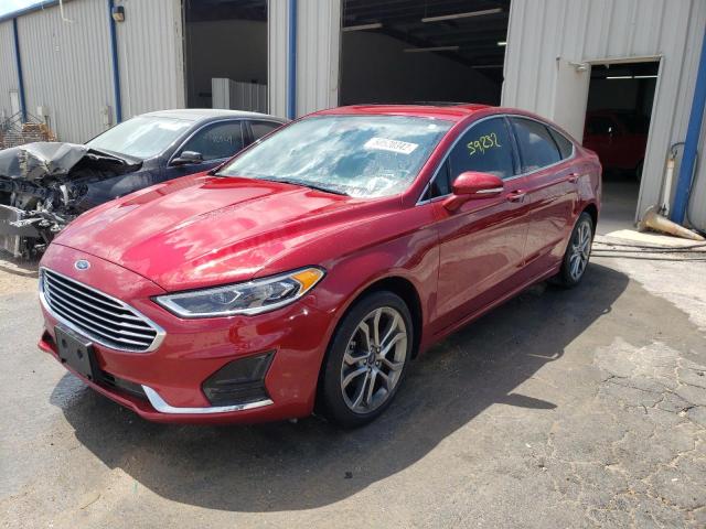 Photo 2 from auction – 2019 FORD FUSION SEL with VIN 3FA6P0CD1KR133105