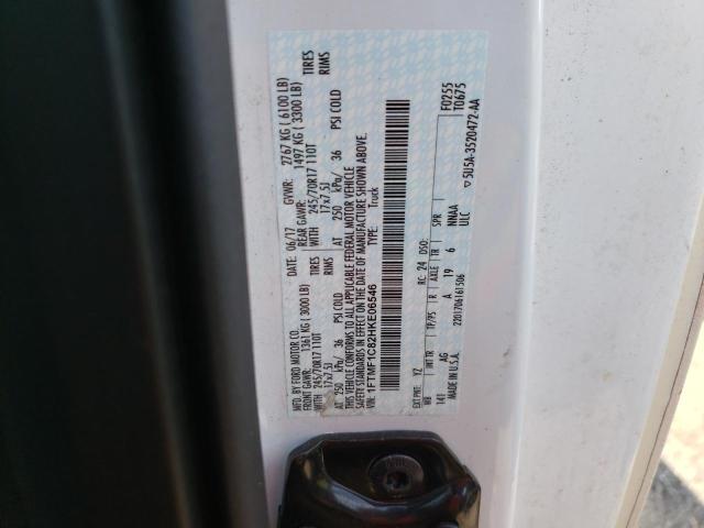 Photo 10 from auction – 2017 FORD F150 with VIN 1FTMF1C82HKE06546