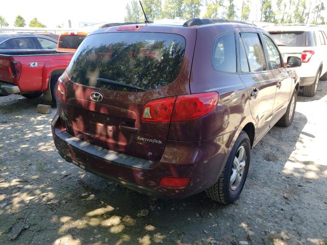 Photo 4 from auction – 2008 HYUNDAI SANTA FE G with VIN 5NMSG13D38H228725