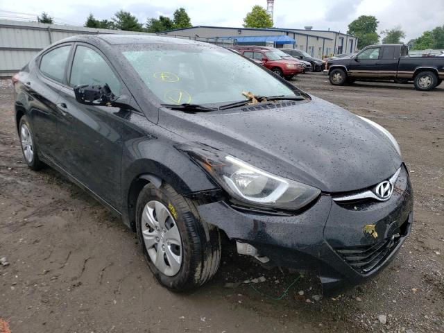 HYUNDAI ELANTRA SE 2016 with VIN 5NPDH4AE3GH761534 - Photo from auction