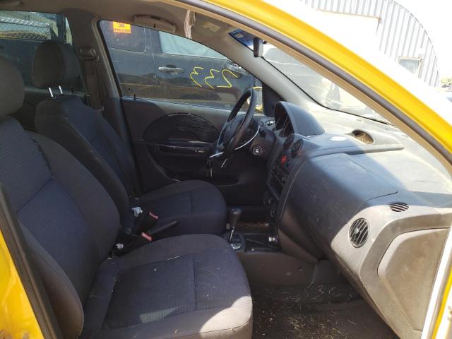 Photo 5 from auction – 2006 CHEVROLET AVEO BASE with VIN KL1TD66616B550408