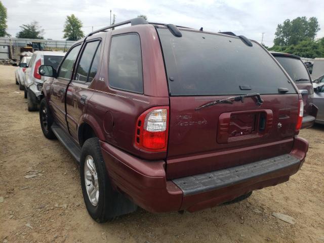 Photo 3 from auction – 2002 ISUZU RODEO S with VIN 4S2CK58W524310710