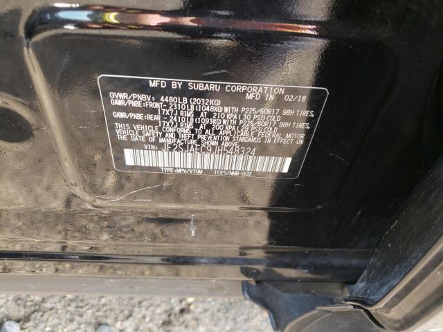 Photo 10 from auction – 2018 SUBARU FORESTER 2 with VIN JF2SJAEC9JH548324