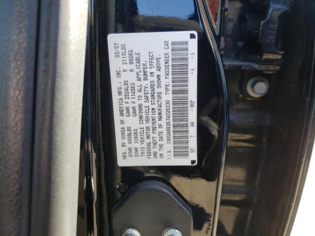 Photo 10 from auction – 2007 ACURA TL with VIN 19UUA66267A026330