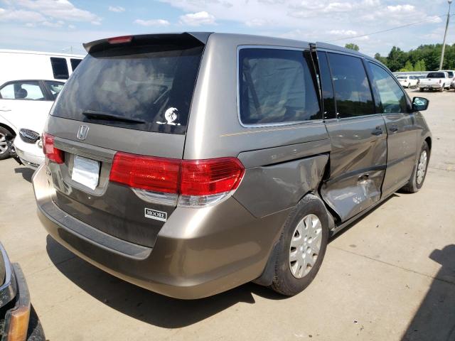 Photo 4 from auction – 2010 HONDA ODYSSEY LX with VIN 5FNRL3H20AB004705