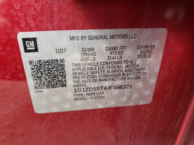 Photo 10 from auction – 2018 CHEVROLET MALIBU LT with VIN 1G1ZD5ST4JF166321