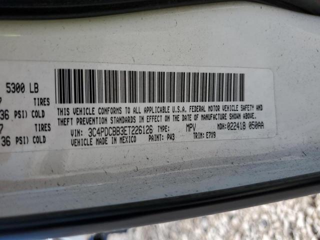 Photo 10 from auction – 2014 DODGE JOURNEY SX with VIN 3C4PDCBB3ET226126