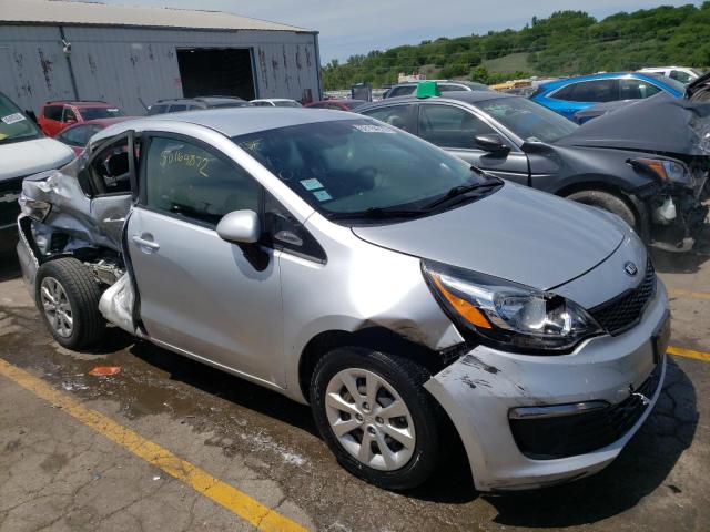KIA RIO LX 2016 with VIN KNADM4A39G6554499 - Photo from auction