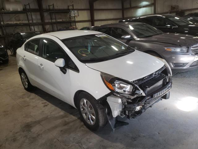 KIA RIO LX 2014 with VIN KNADM4A38E6419673 - Photo from auction