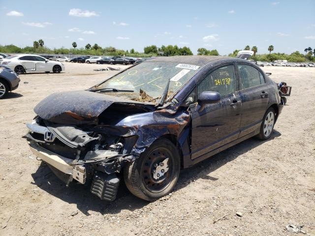 Photo 2 from auction – 2011 HONDA CIVIC LX with VIN 2HGFA1F55BH531758