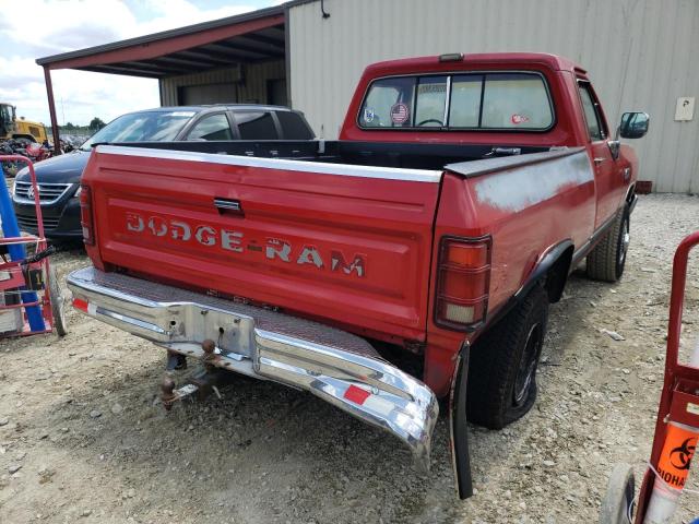 Photo 4 from auction – 1988 DODGE 150 with VIN 1B7HW14Y8JS713810