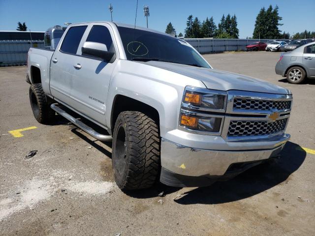 CHEVROLET SILVERADO 2015 with VIN 3GCUKREH1FG389735 - Photo from auction