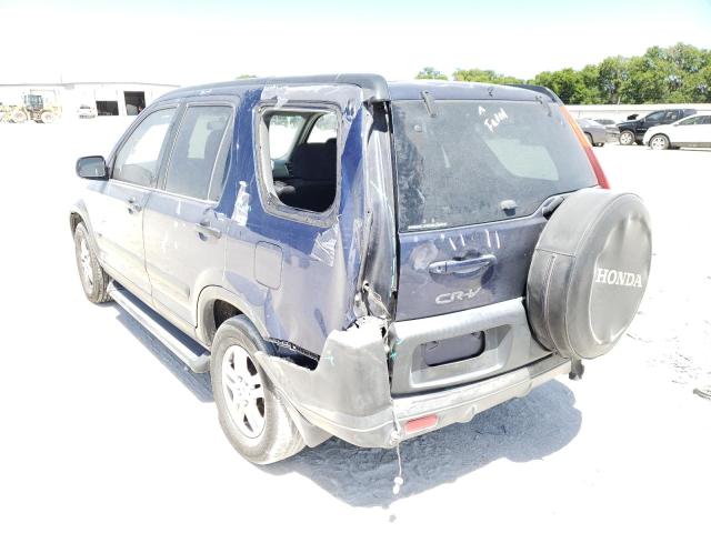 Photo 3 from auction – 2002 HONDA CR-V EX with VIN JHLRD78832C093342