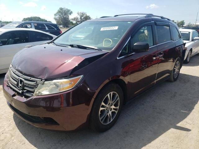 Photo 2 from auction – 2012 HONDA ODYSSEY EX with VIN 5FNRL5H69CB108756