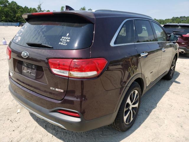 Photo 4 from auction – 2016 KIA SORENTO EX with VIN 5XYPHDA17GG009501