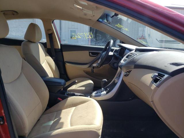 Photo 5 from auction – 2011 HYUNDAI ELANTRA GL with VIN KMHDH4AE5BU158935