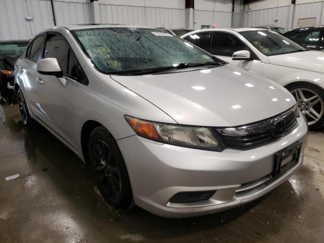 HONDA CIVIC EX 2012 with VIN 2HGFB2F83CH572565 - Photo from auction