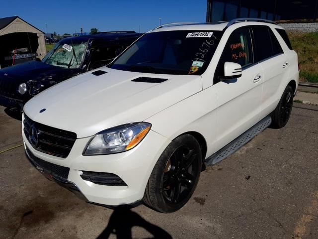 Photo 2 from auction – 2014 MERCEDES-BENZ ML 350 with VIN 4JGDA5JB6EA426767