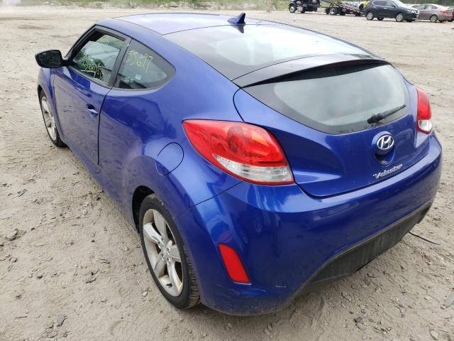 Photo 3 from auction – 2014 HYUNDAI VELOSTER with VIN KMHTC6AD8EU204288