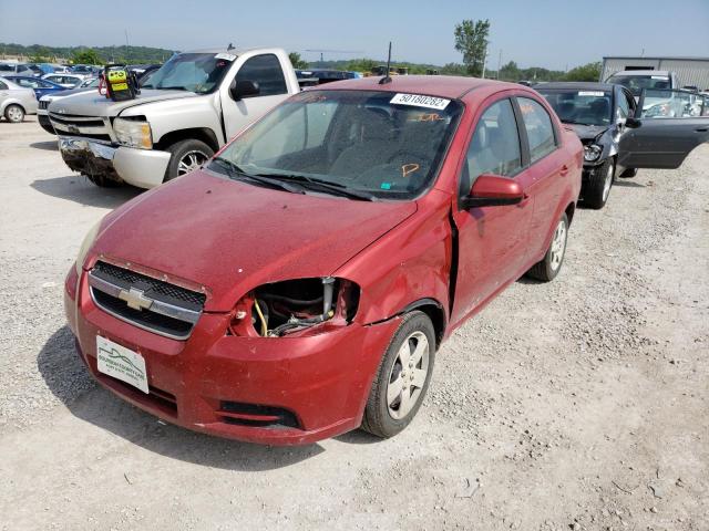 Photo 2 from auction – 2009 CHEVROLET AVEO LS with VIN KL1TD56E99B641769