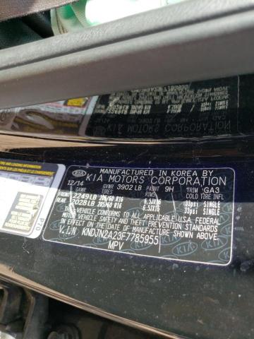 Photo 10 from auction – 2015 KIA SOUL with VIN KNDJN2A23F7785955