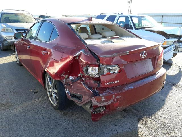 Photo 3 from auction – 2008 LEXUS IS 250 with VIN JTHBK262882067547