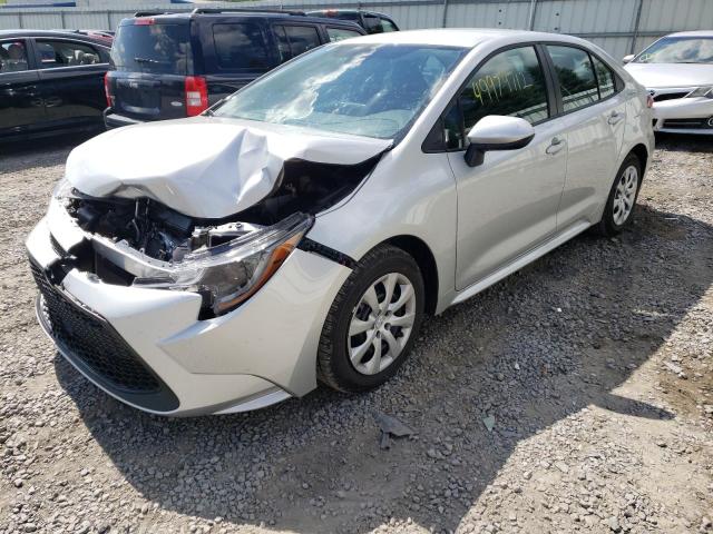 Photo 2 from auction – 2022 TOYOTA COROLLA LE with VIN 5YFEPMAE1NP336384
