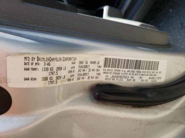 Photo 10 from auction – 2006 JEEP COMMANDER with VIN 1J8HG48N76C274219