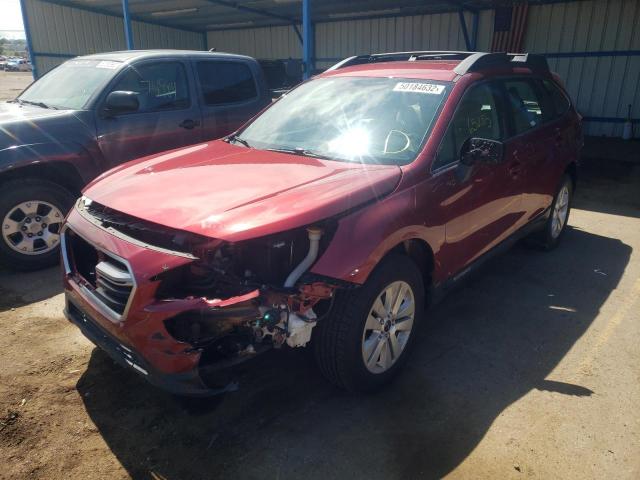 Photo 2 from auction – 2018 SUBARU OUTBACK 2. with VIN 4S4BSAAC1J3262641
