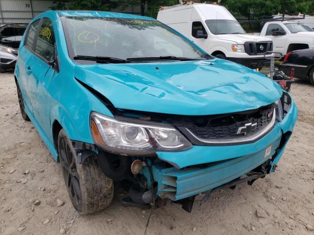Photo 1 from auction – 2020 CHEVROLET SONIC PREM with VIN 1G1JF6SB0L4136431
