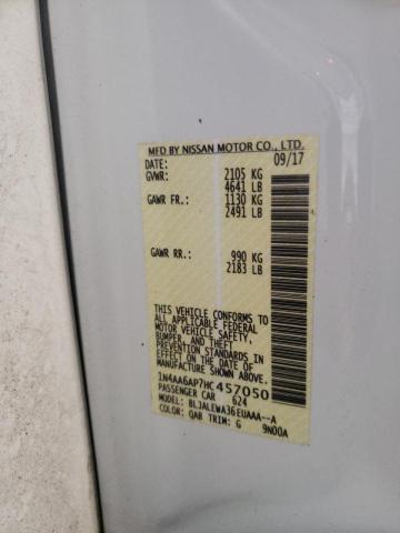 Photo 10 from auction – 2017 NISSAN MAXIMA 3.5 with VIN 1N4AA6AP7HC457050