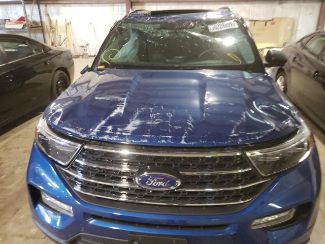 Photo 9 from auction – 2022 FORD EXPLORER X with VIN 1FMSK8DH9NGA34322