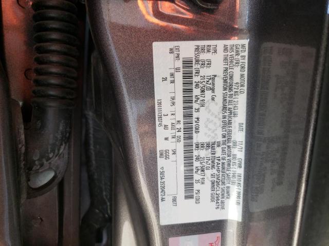 صورة رقم 10 من المزاد - 2012 FORD FOCUS SEL مع VIN 1FAHP3M26CL298476