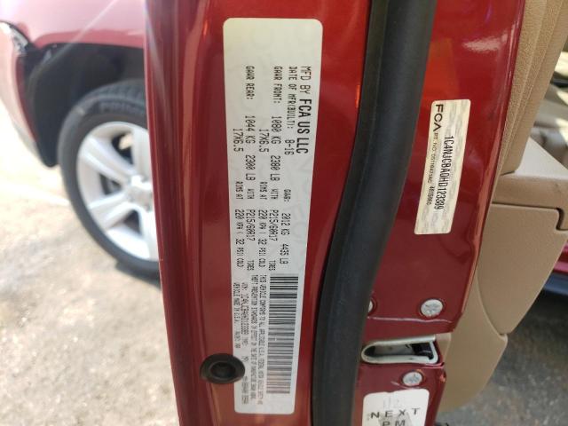 Photo 10 from auction – 2017 JEEP COMPASS SP with VIN 1C4NJCBA0HD123389
